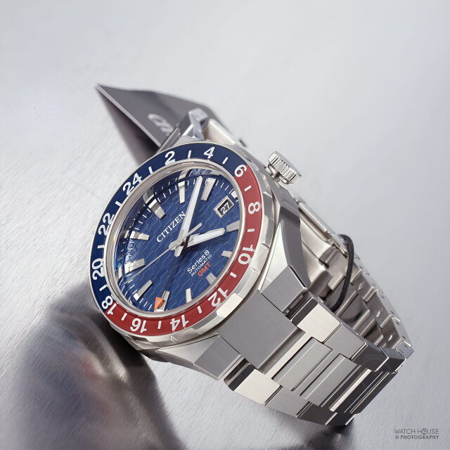 Citizen Series 8 - GMT Automatic Watch NB6030-59L Pepsi