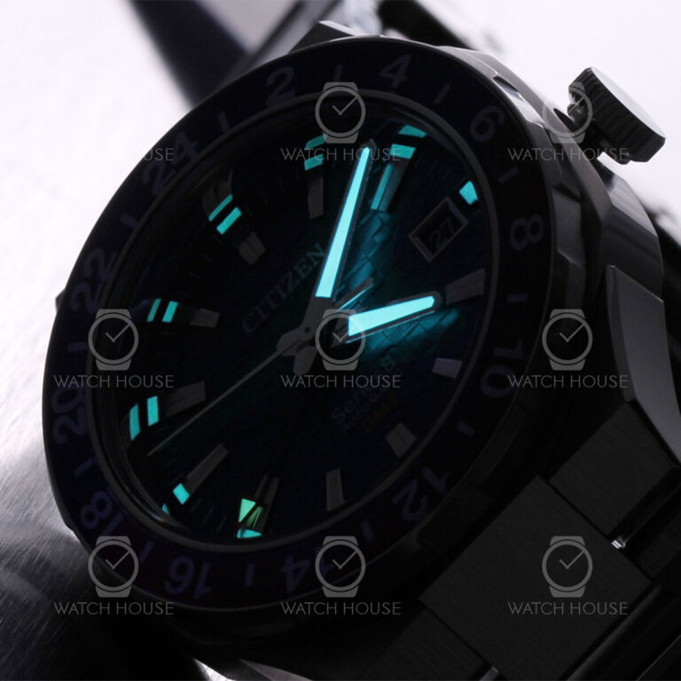 Citizen Series 8 - GMT Automatic Watch NB6031-56E Black