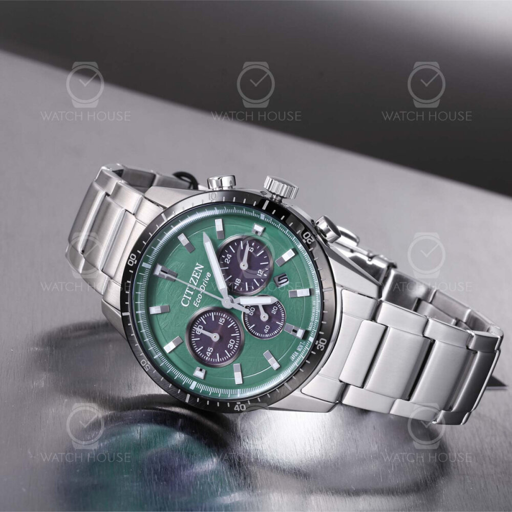 Citizen Sport Chronograph CA4624-56X Eco-Drive Grün