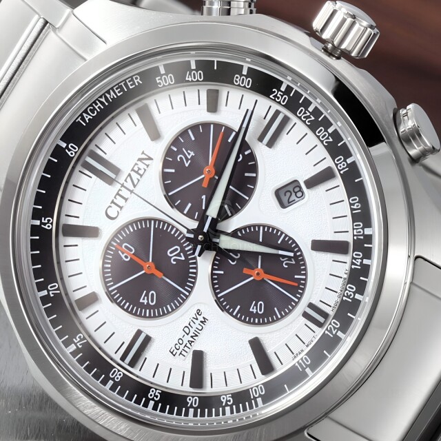 Citizen Sport Super Titanium Eco Drive AT2530-85A Weiß