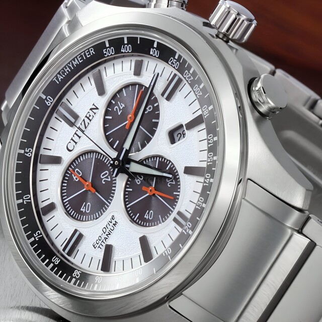 Citizen Sport Super Titanium Eco Drive AT2530-85A Weiß