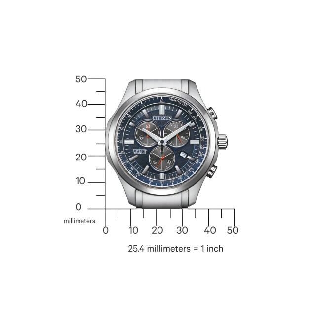 Citizen Sport Super Titanium Eco Drive AT2530-85L Blue