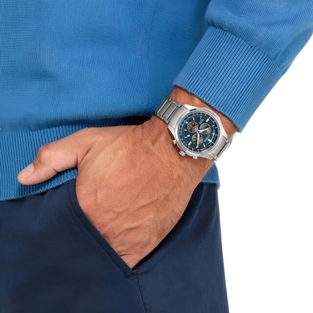 Citizen Sport Super Titanium Eco Drive AT2530-85L Blue