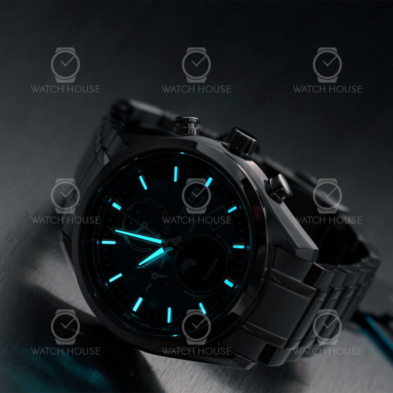 Citizen Tsuki-Yomi Funkuhr mit Mondphase BY1010-81H - Weiß