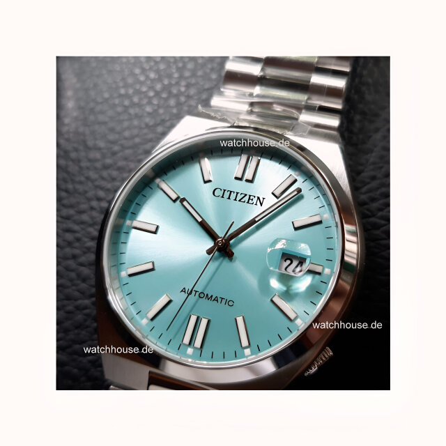 Citizen Tsuyosa Automatikuhr NJ0151-88M pastell blau