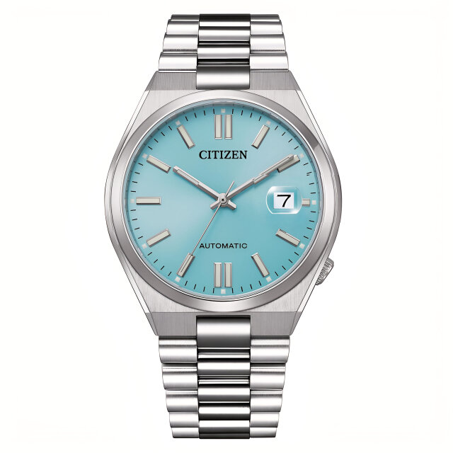Citizen Tsuyosa Automatikuhr NJ0151-88M pastell blau
