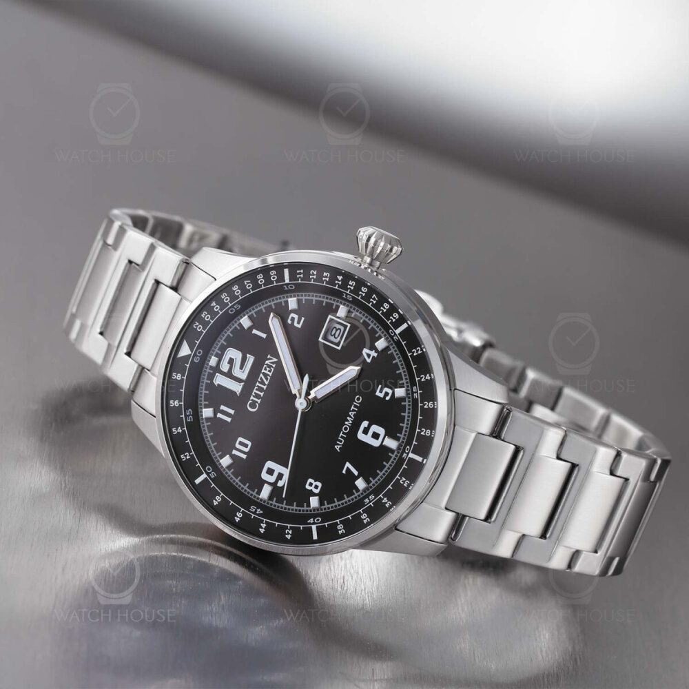 Citizen Urban Military Automatic Watch NJ0190-51E Black