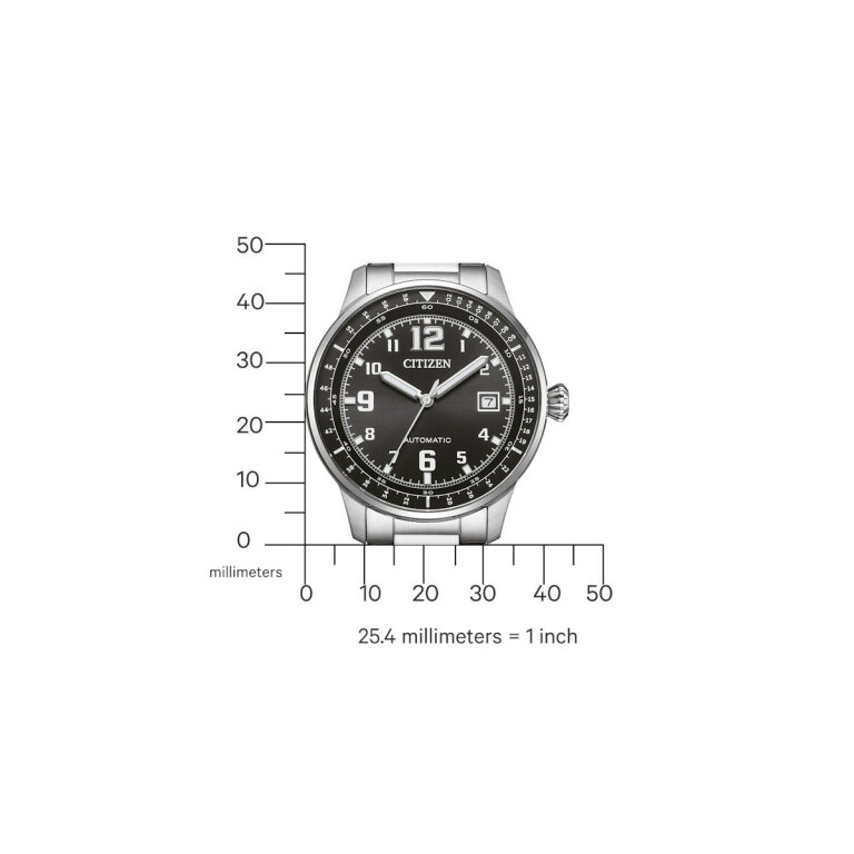 Citizen Urban Military Automatic Watch NJ0190-51E Black