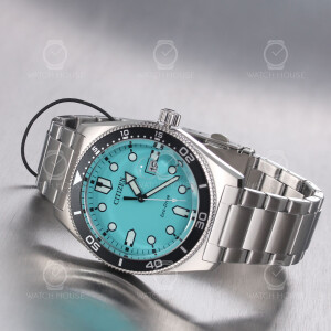 Citizen XL Eco Drive Sports Herrenuhr AW1760-81W Turkis