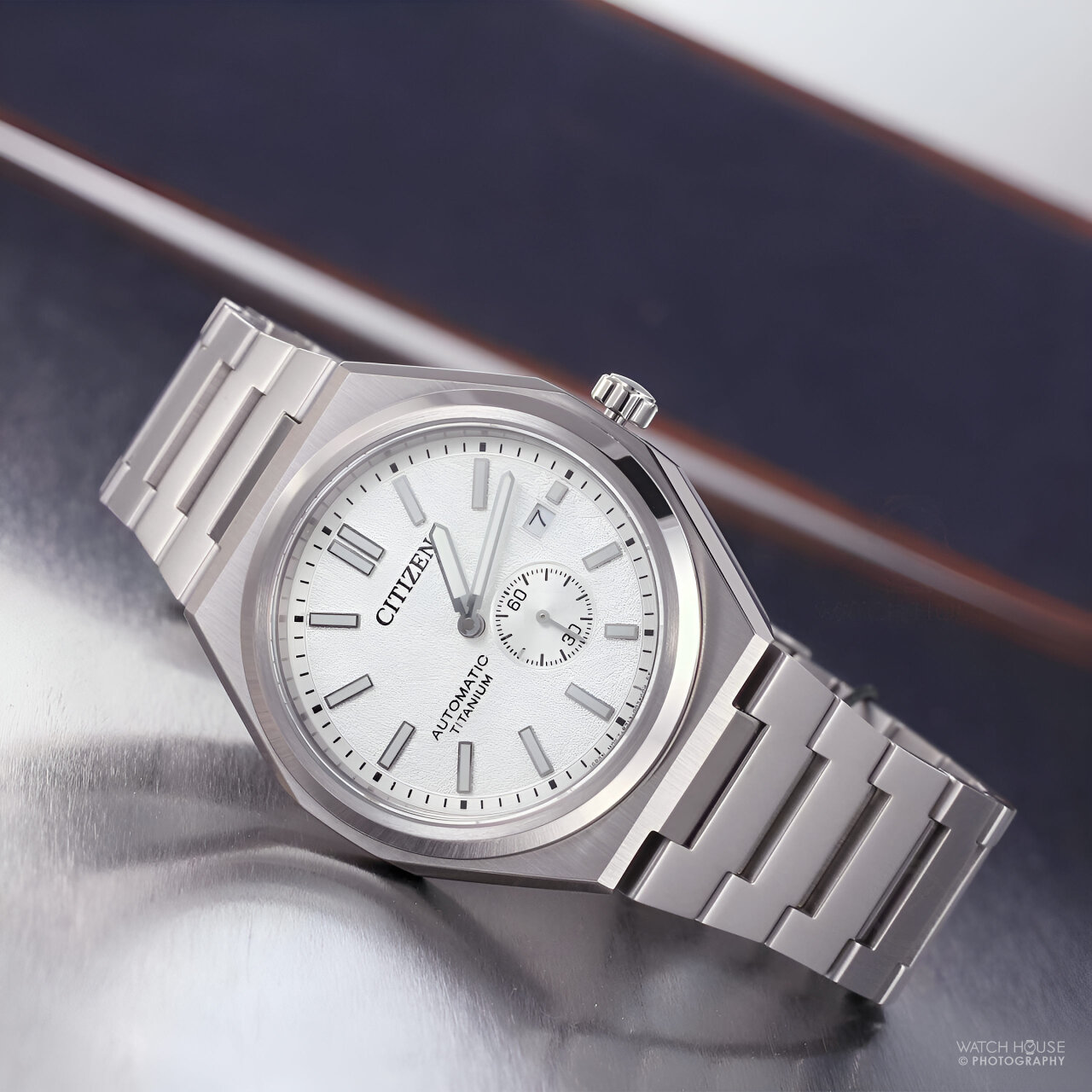 Citizen Zenshin Automatic Super Titanium NJ0180-80A White