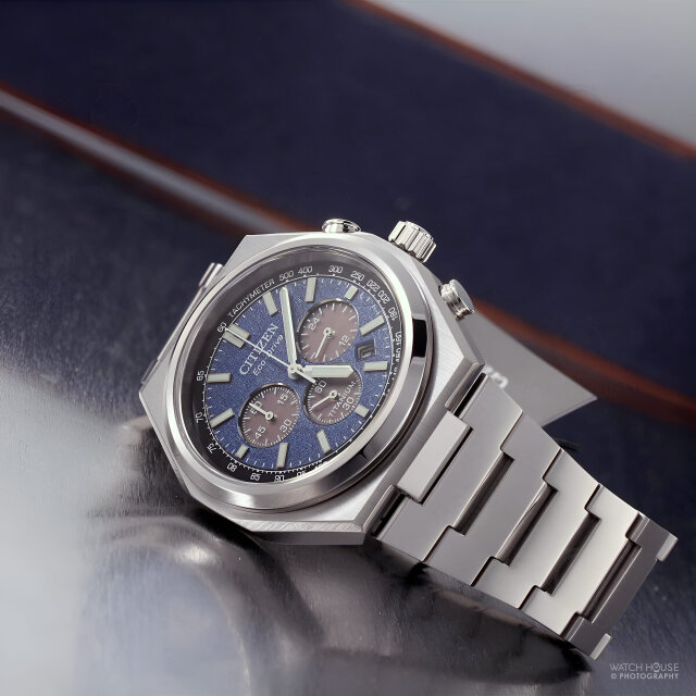 Citizen Zenshin Chrono Super Titanium CA4610-85L Blue