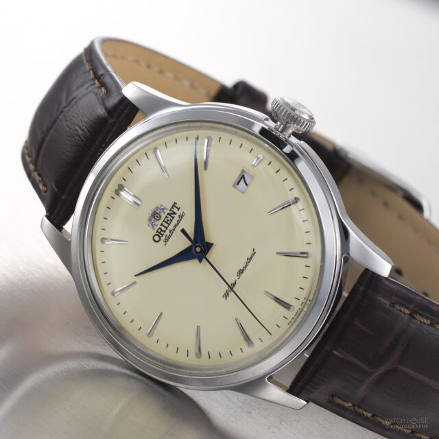 Orient Bambino 38mm RA-AC0M04Y Automatik Beige