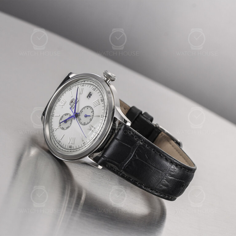 Orient Bambino 40,5mm RA-AK0701S Classic Automatik Silber-Schwarz