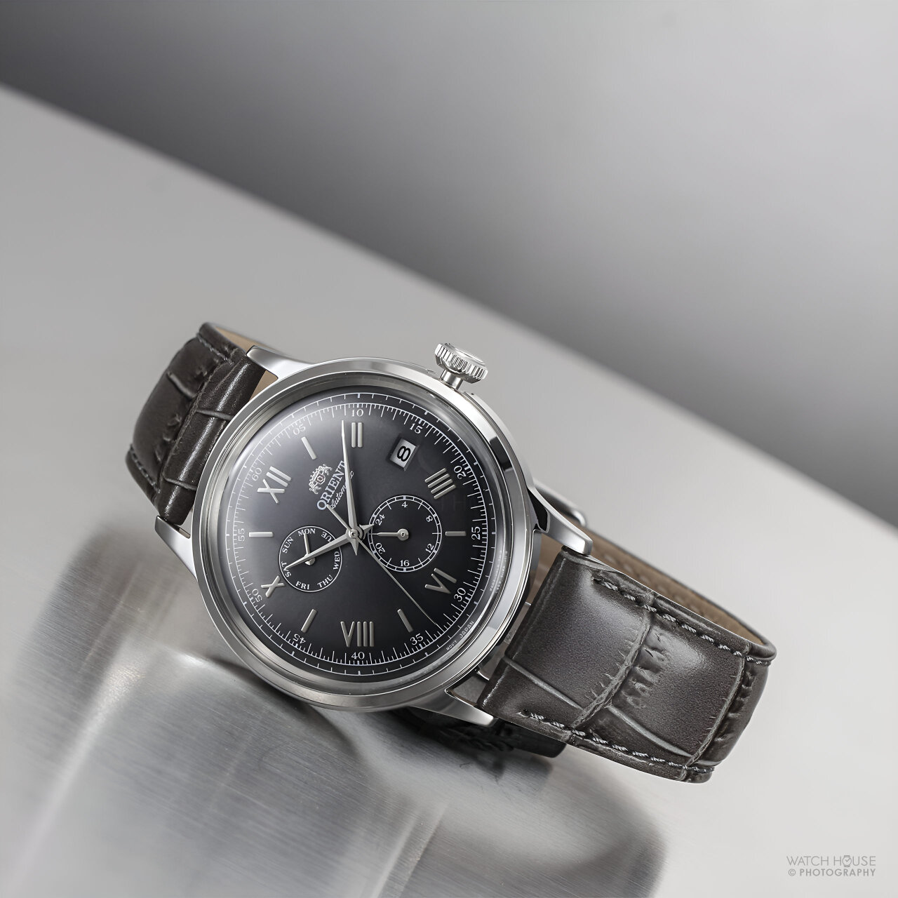 Orient Bambino 40,5 mm Grau