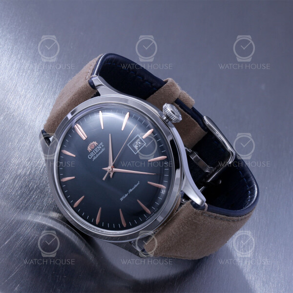 Orient Bambino 42mm RA-AC0P02L Automatik F672 Blau