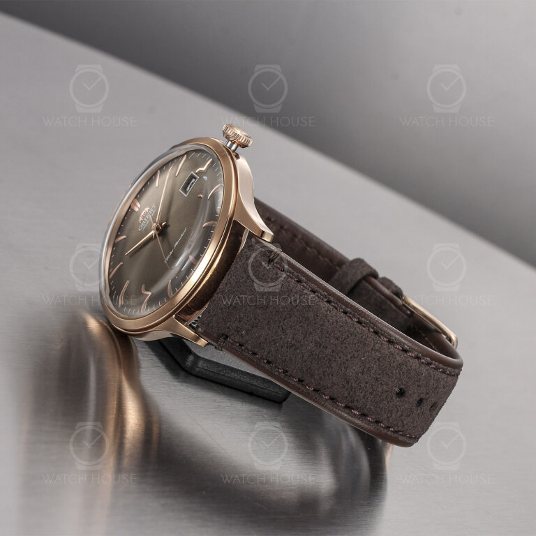 Orient Bambino 42mm RA-AC0P04Y Automatik F672 Roségold