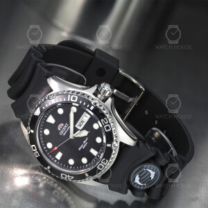 Orient Mens Automatic Sports Watch Ray II with Rubber...