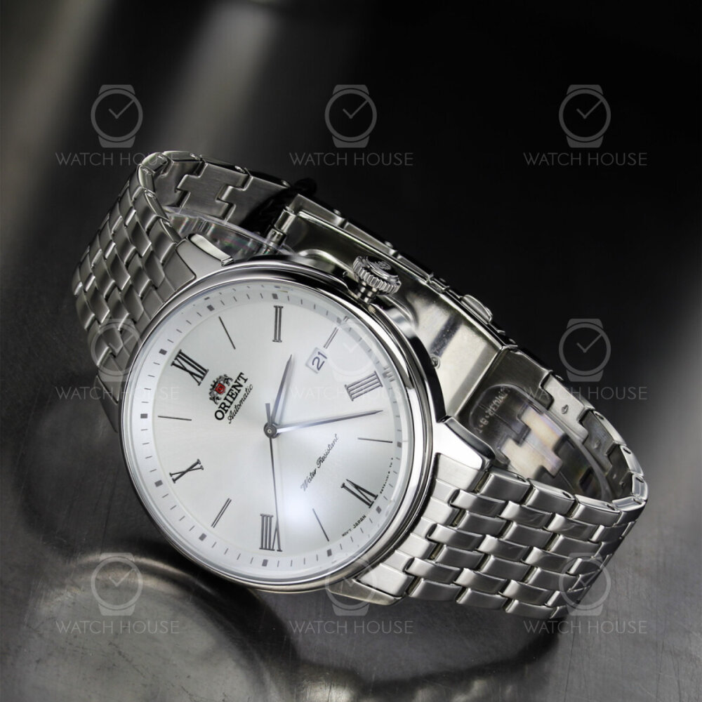 Orient Klassische Automatikuhr RA-AC0J04S10B in Silber