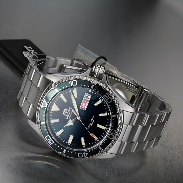 Orient Mako 3 Vintage Taucher Automatik RA-AA0004E Petrol