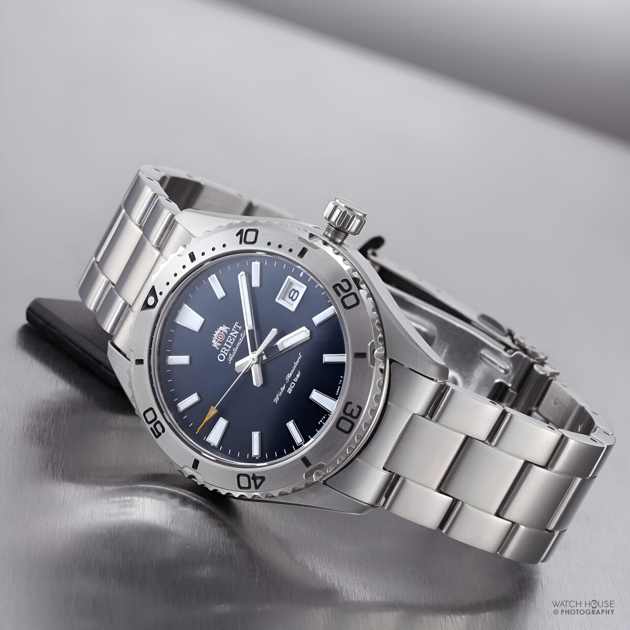 Orient Mako 40 Automatikuhr RA-AC0Q02L Blau