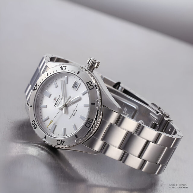 Orient Mako 40 Automatikuhr RA-AC0Q03S Weiß