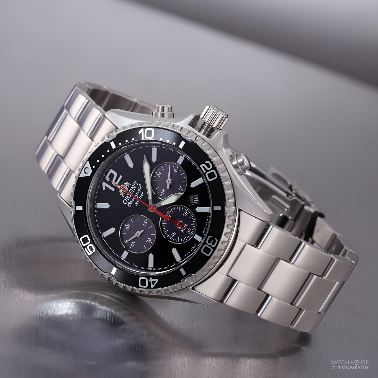 Orient Mako Chronograph Solar RA-TX0202B Eclipse
