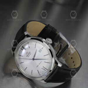 Orient silver automatic watch with blued hands RA-AC0022S