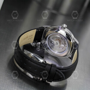 Orient silver automatic watch with blued hands RA-AC0022S