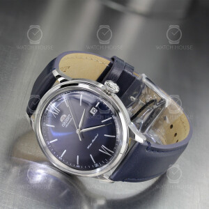 Orient Tiefblaue Automatikuhr mit gewölbtem Glas RA-AC0021L10B