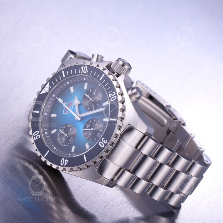 Ruhla 1929 Chrono Set - 4970M-3 Glasbach Cup in tiefem...