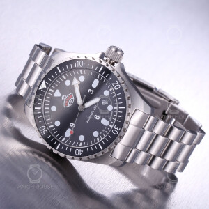 Ruhla 1929 Automatic DIVER Set - 4960M-2 Black-Blue