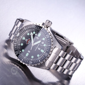 Ruhla 1929 Automatic DIVER Set - 4960M-5 Bold Black-Green