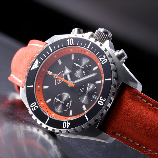 Ruhla 1929 Glasbach Cup Chronograph - 4970-2 Striking Black