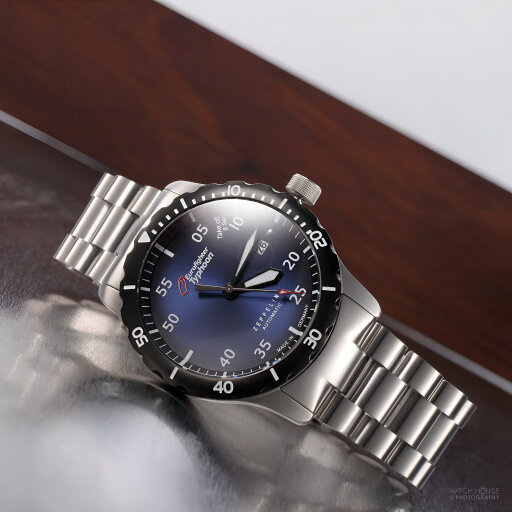 Zeppelin 7268M-3_set Herrenuhr Automatik mit Datum und...