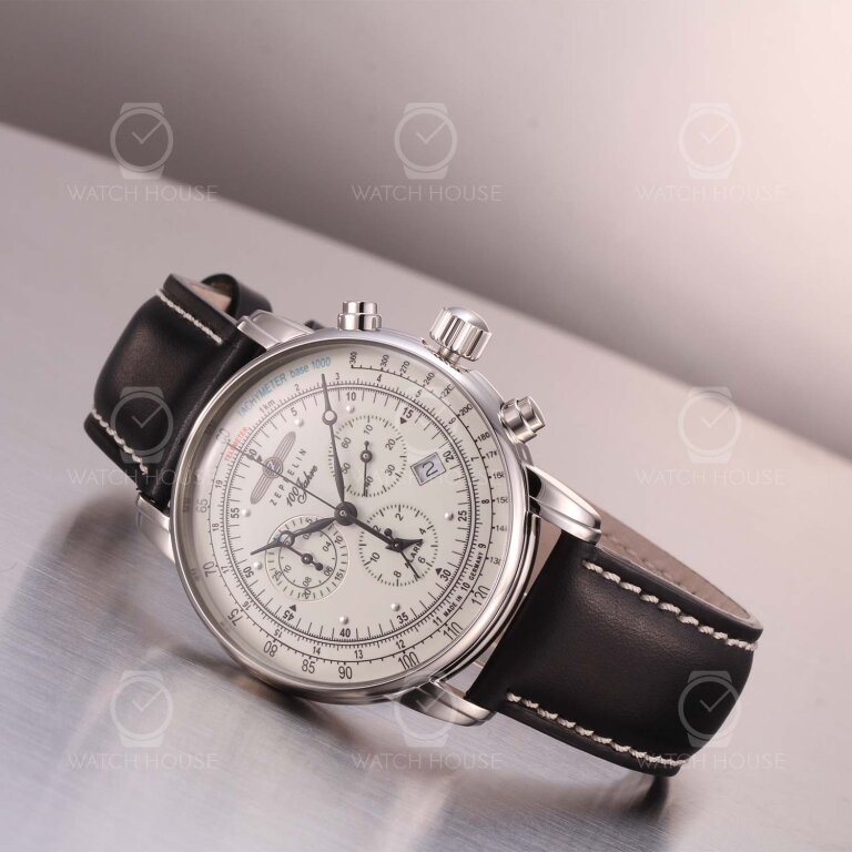 Zeppelin 8680-3 Serie 100 Jahre Zeppelin Alarm Chronograph