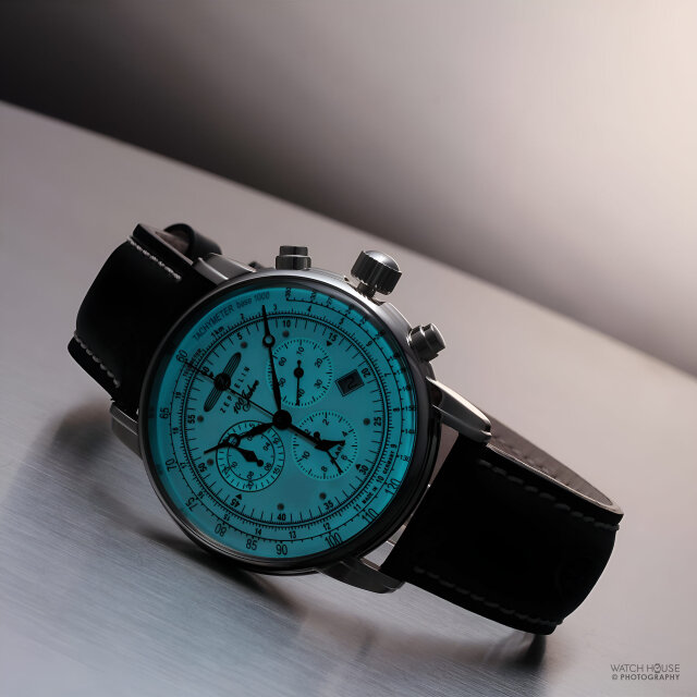 Zeppelin 8680-3 Serie 100 Jahre Zeppelin Alarm Chronograph