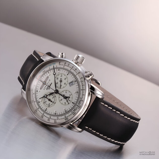 Zeppelin 8680-3 Serie 100 Jahre Zeppelin Alarm Chronograph