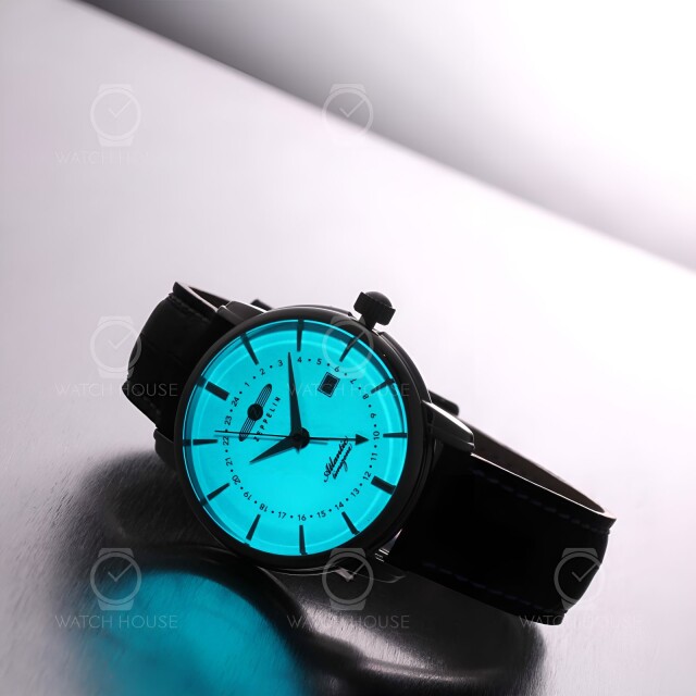 Zeppelin Atlantic 8442-5 Mens Watch GMT / 2nd Timezone