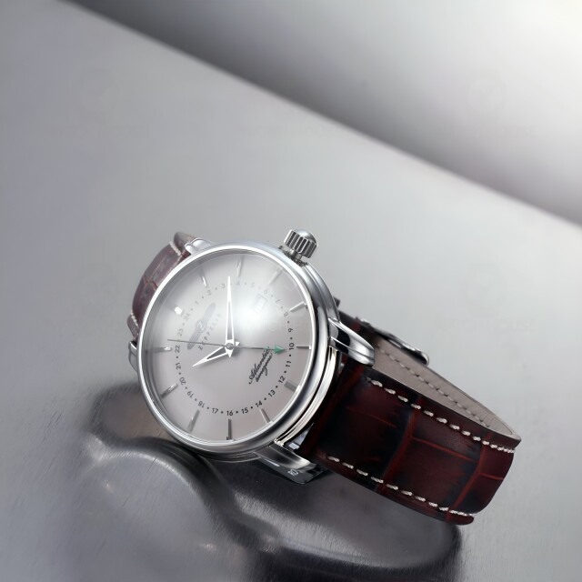 Zeppelin Atlantic 8442-5 Mens Watch GMT / 2nd Timezone