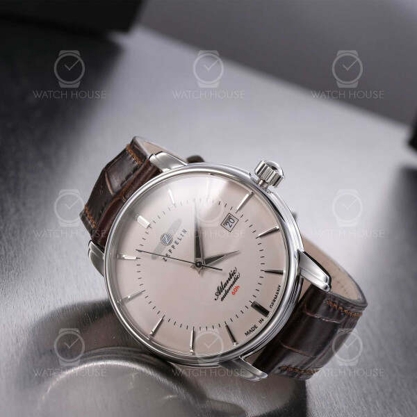 Zeppelin Atlantic 8460-5 60H Automatikuhr Leuchtzifferblatt