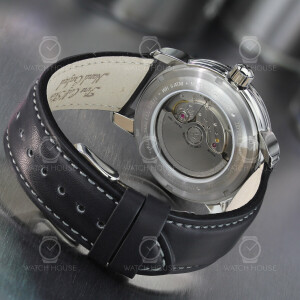 Zeppelin Atlantic Automatikuhr GMT 8468-1 Silber