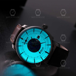Zeppelin Atlantic Automatikuhr GMT 8468-5 Leuchtzifferblatt