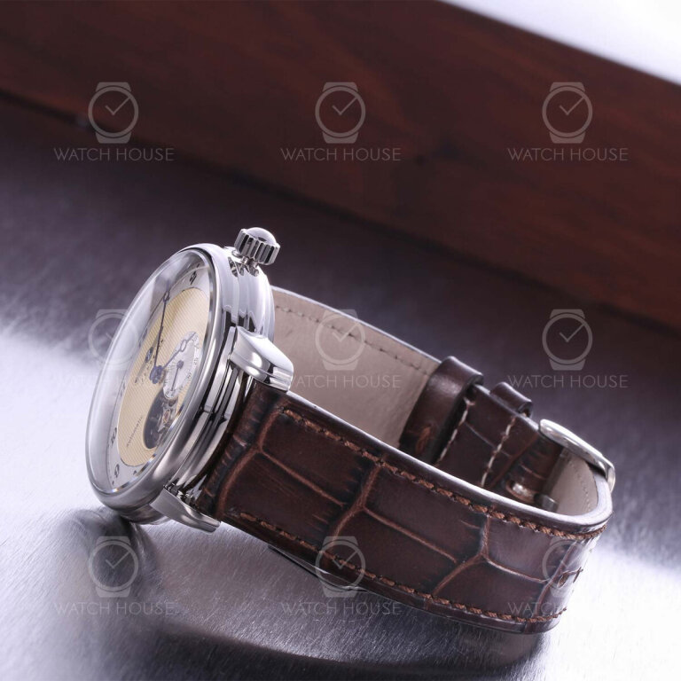 Zeppelin Friedrichshafen 8566-5 Gold - Automatikuhr Offene Unruh